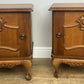 Pair of Bedside Tables Vintage French Louis XVI Nightstands Cabinets LOT 6364