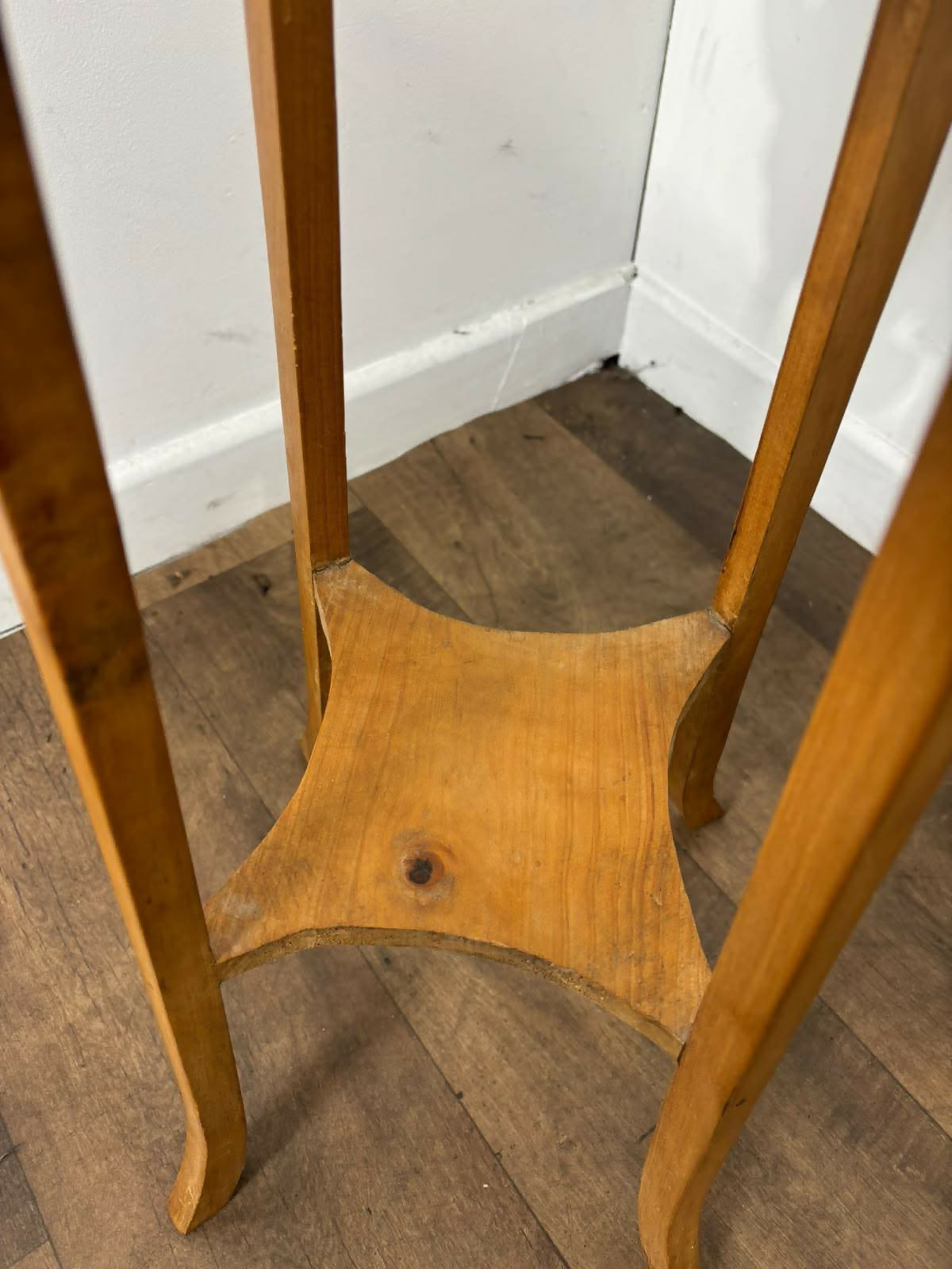 Vintage Pine Three Tier Plant Stand / Jardinière Stand