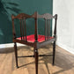 Edwardian Inlaid Mahogany Corner Chair