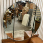 Vintage Art Deco Oak Dressing Table Circular Mirror BCM/HL Lebus Vanity Desks