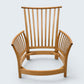 Ercol Renaissance Easy Chair Light Finish Miro Style Upholstery FREE UK Delivery