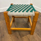 Vintage Oak Framed Stool