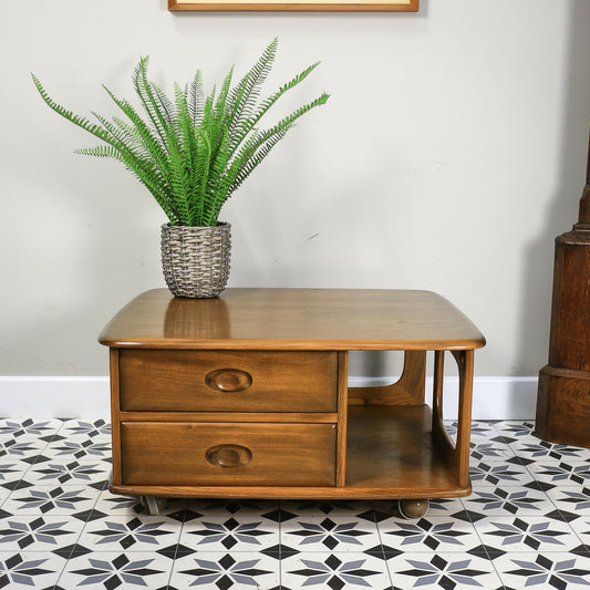 Ercol Windsor 844 Coffee Table Pandora in Golden Dawn. Bentleigh Ant