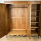 Wardrobe Vintage French Louis XVI Style Three Door Oak Carved Armoire LOT 6458