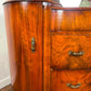 Art Deco Walnut Veneer Dressing Table by Shrager
