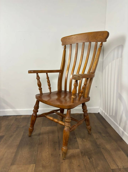 Victorian Style Beech Farmhouse Kitchen Chair