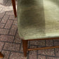 Mid Century Vintage Circular Extending To An Oval Dining Table & 4 Dining Chairs