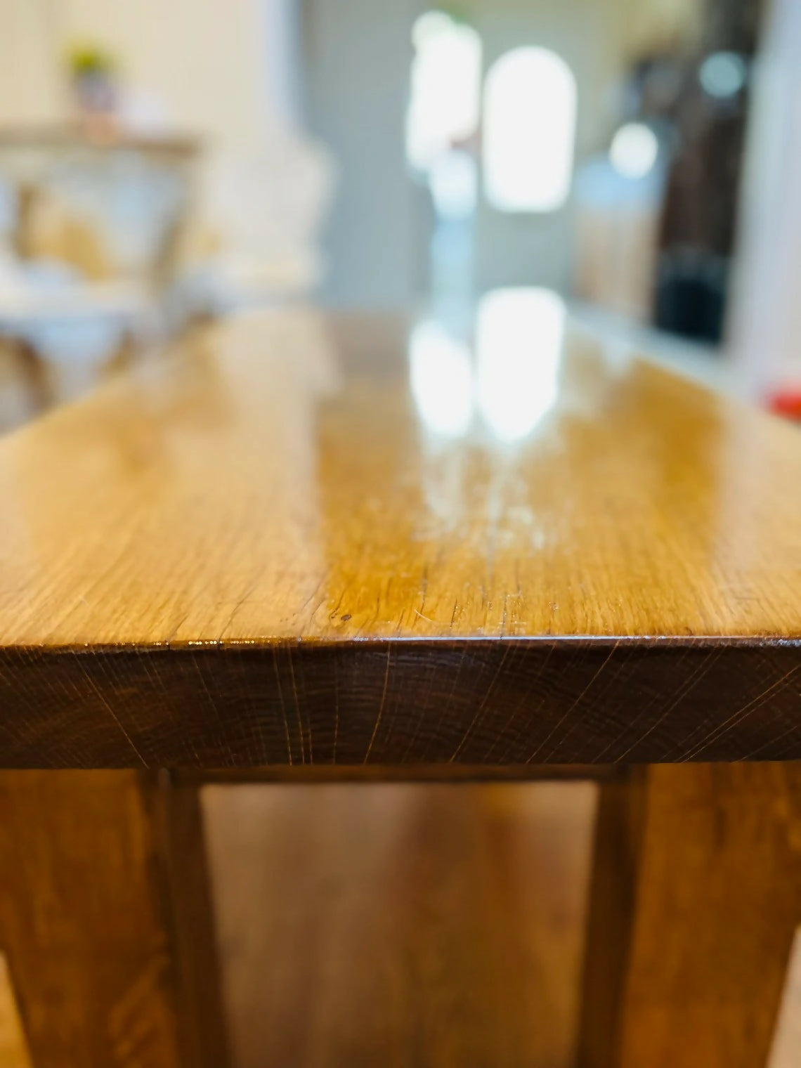 Solid Heavy One Plank Coffee Side End Table