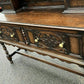 Tall Oak Dresser By Denby & Spinks Of Leeds, Circa 1930's.