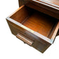 Antique Mahogany 19th C stretcher table desk