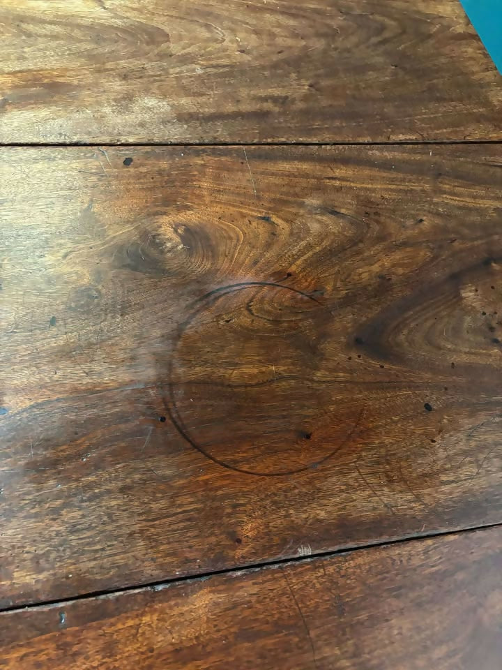 Georgian Mahogany Drop Leaf Tablenb