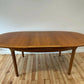 Nathan Mid Century Teak Dining Table Extendable Vintage MCM Extending Table
