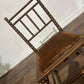 Victorian Mahogany Bobbin leg child's chairmm