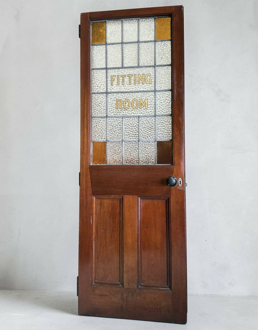Antique reclaimed Fitting Room door