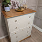 Stag Madrigal Tallboy Chest of 7 Drawers Brass Handles