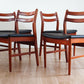 Mid century Jentique dining chairs set of 4