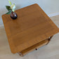 Mid Century Parker Knoll Nathan Teak Side Table with Drawer & Shelf