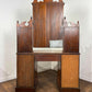 Edwardian Mahogany Twin Pedestal Dressing Table