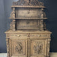 French Carved Oak Hunting Sideboard