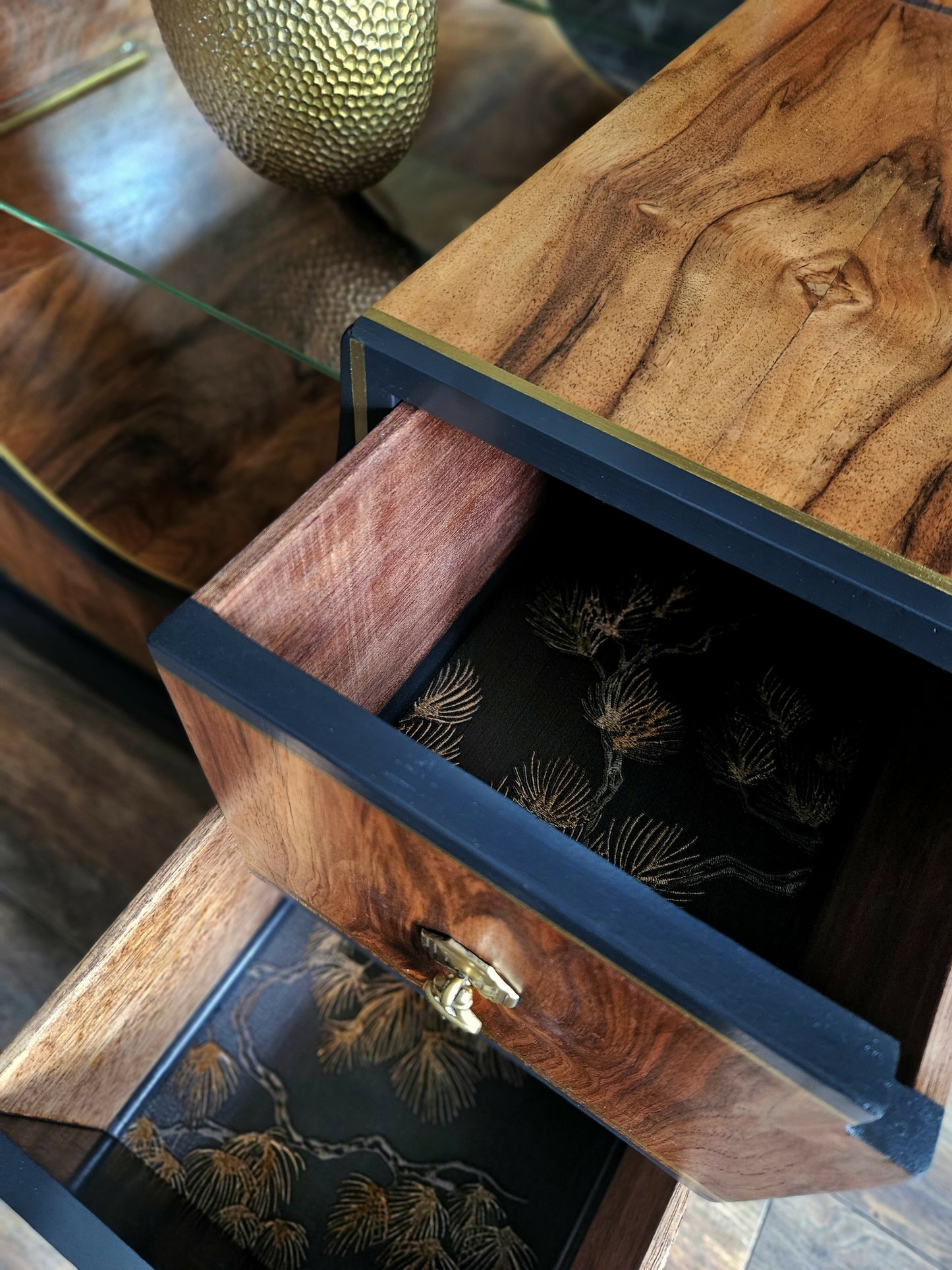Art Deco Dressing Table/ Vanity Unit