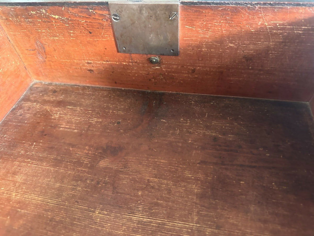 Antique Georgian Mahogany Two over Three Chest of Drawers, c 1820