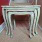 “Zebra Time” Vintage Stacking Tables