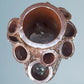 19th Century Antique Tree Trunk Strawberry Planter