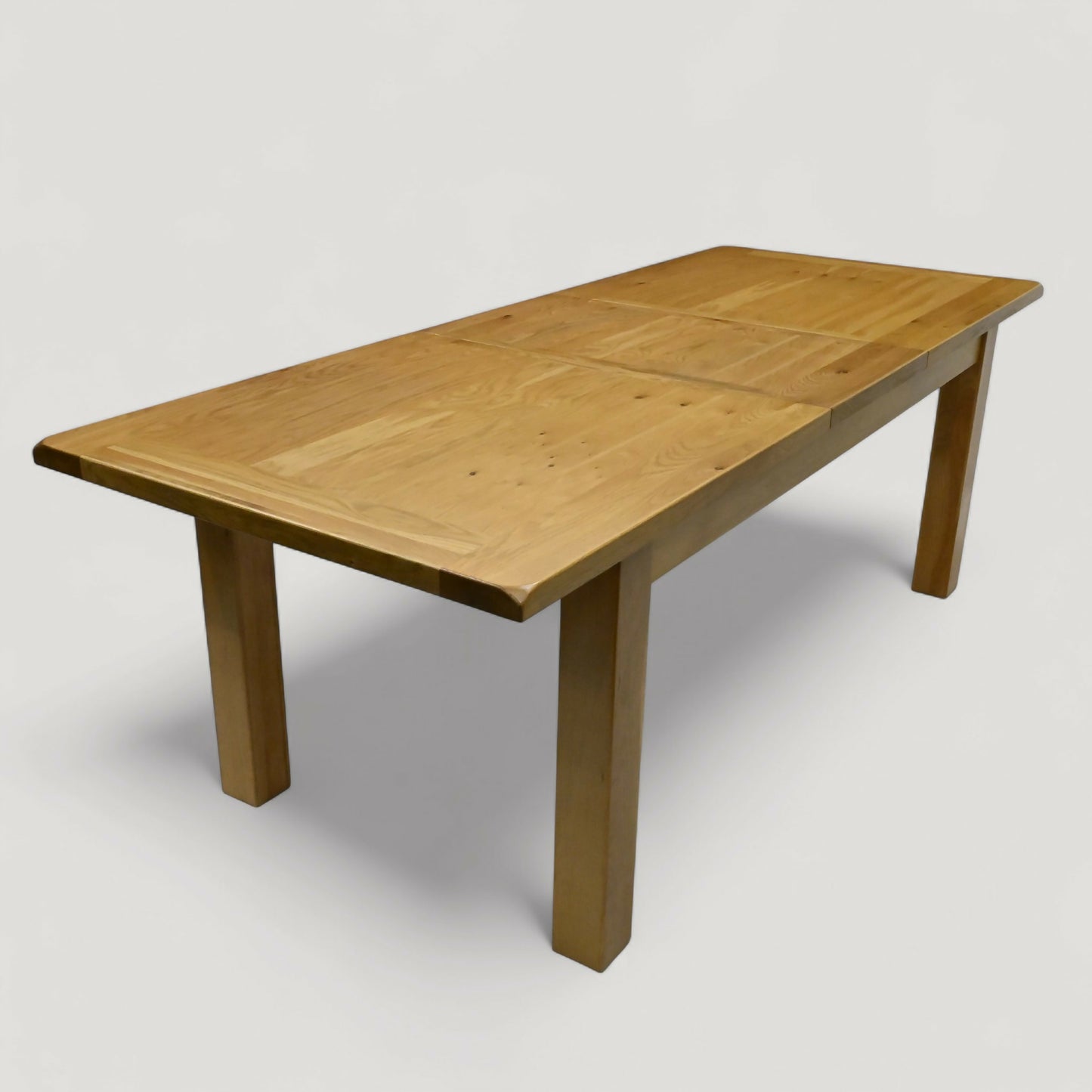 Large Extending Dining Table Light Oak Extends To Seat Up to 12 FREE UK Delivery. SBR10932/1109E