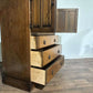 Vintage Oak Priory Tall Boy2