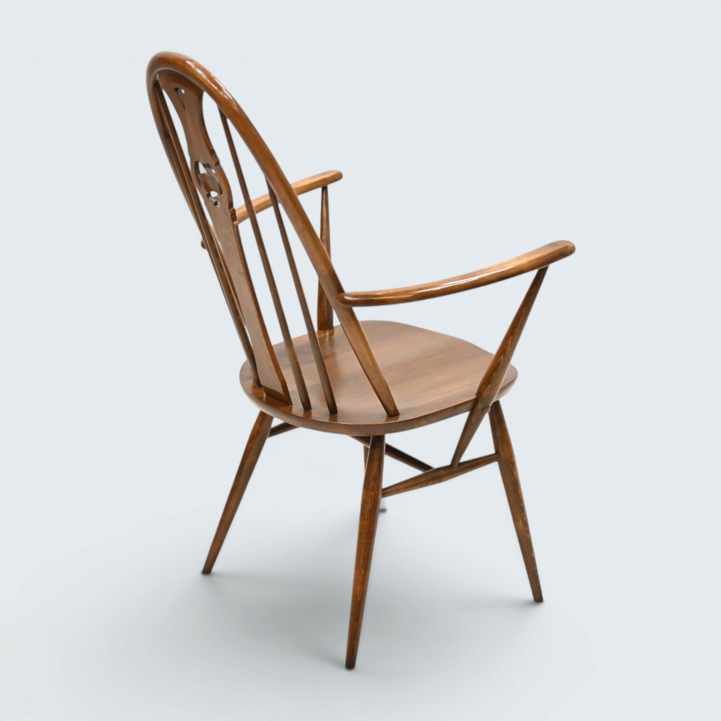6 Ercol Swan Bow Back Dining Chairs Golden Dawn Finish FREE UK Delivery*