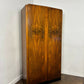 1950's Vintage Walnut Gents Wardrobe