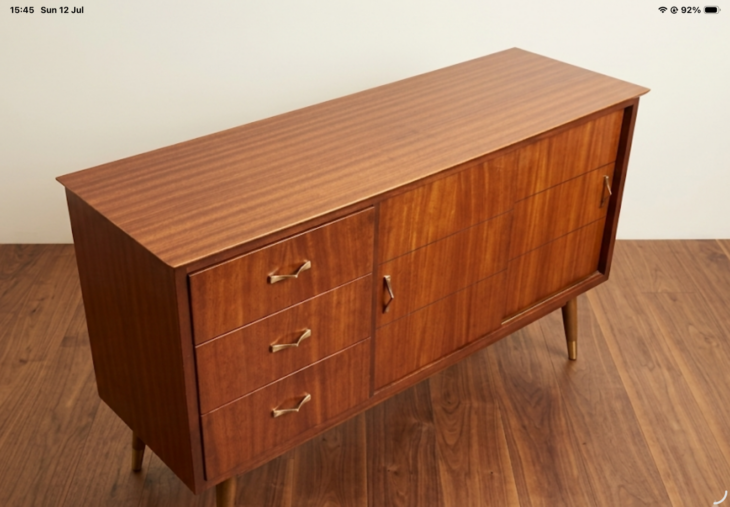 Mid century modern teak sideboard