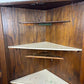 Early 20th Century Oak Freestanding Corner Cupboard