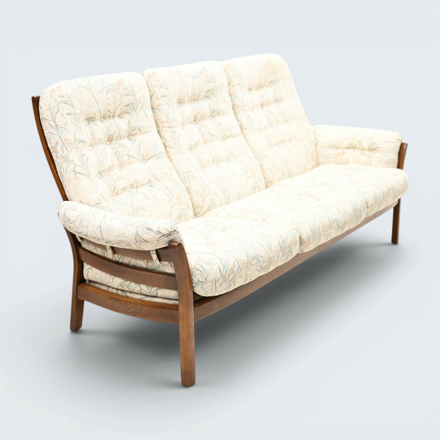 Ercol 3str Sofa Sunningdale Range Bird Print Golden Dawn Frame FREE UK Delivery