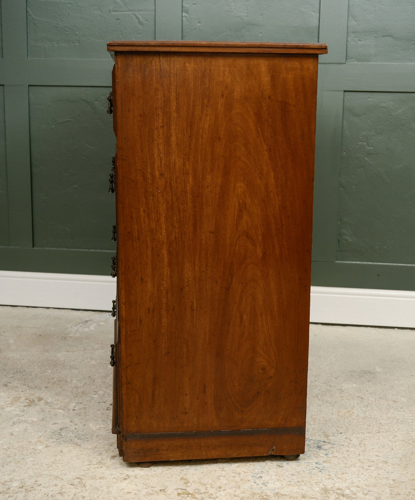 Edwardian Mahogany Chest of Drawers - 2 Over 3