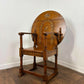 Arts & Crafts Oak Monks Chair/Metamorphic Table