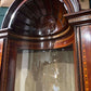 Edwardian inlaid mahogany display cabinet