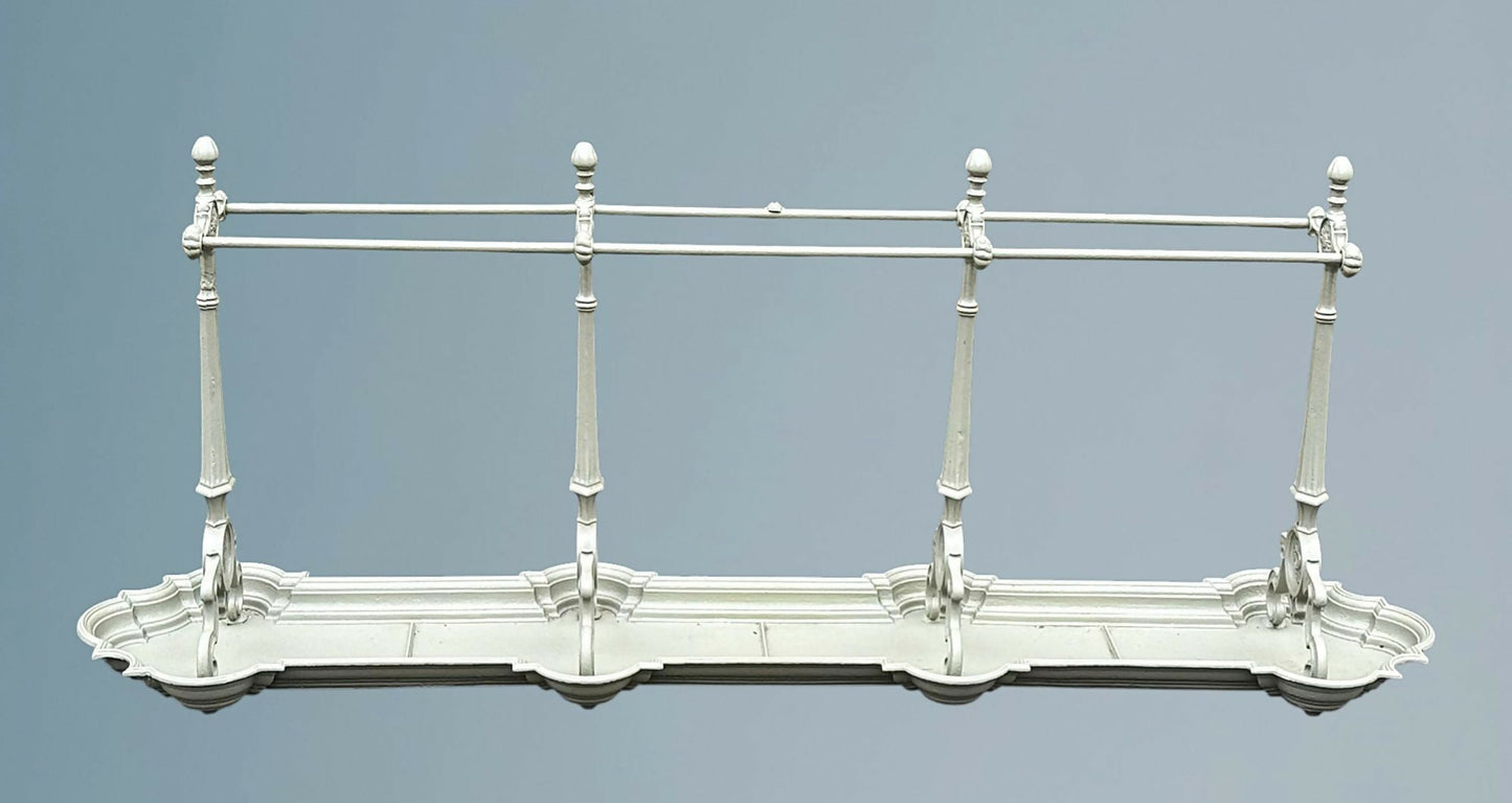 A Large Antique French Cast Iron Umbrella / Stick Stand