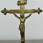 Crucifix Vintage French Style Religious Cross Ornate Freestanding LOT 6425