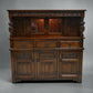 Old Charm Gothic Court Cupboard Buffett Sideboard Tudor Brown FREE UK Delivery.