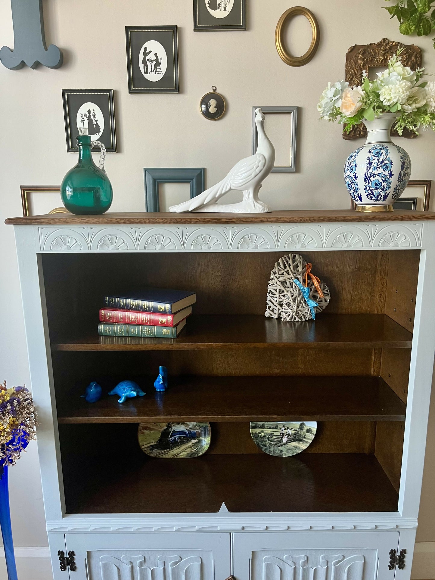 Vintage Jaycee Oak, Cabinet, Bookcase, Display