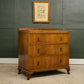 Art Deco Walnut Chest of Drawers - Queen Anne Legs