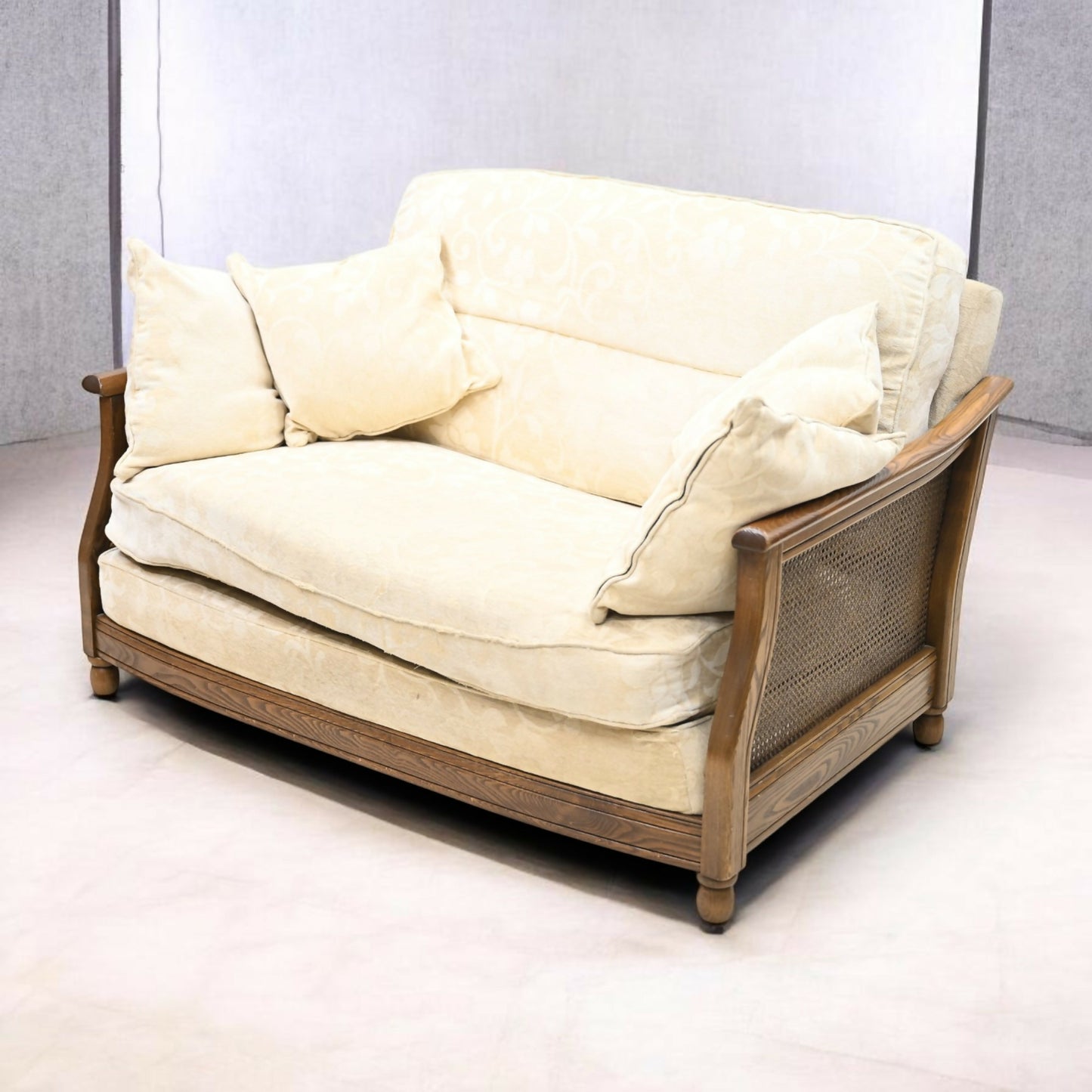 Ercol 2 Seater Sofa Genuine Ercol Upholstery Golden Dawn Frame FREE UK Delivery*