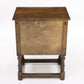 Old Charm Style Oak Pedestal Cupboard Bedside Cabinet Carved Doors FREE DELIVERY. SBR9516/0209D