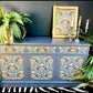 Upcycled Vintage Sideboard, Tv Unit , William Morris Print , Living Room, Dining Room Storage.
