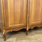 Wardrobe Vintage French Louis XVI Style Four Door Oak Carved Armoire LOT 4930