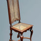 Set Of Four Oak High Back Chairs