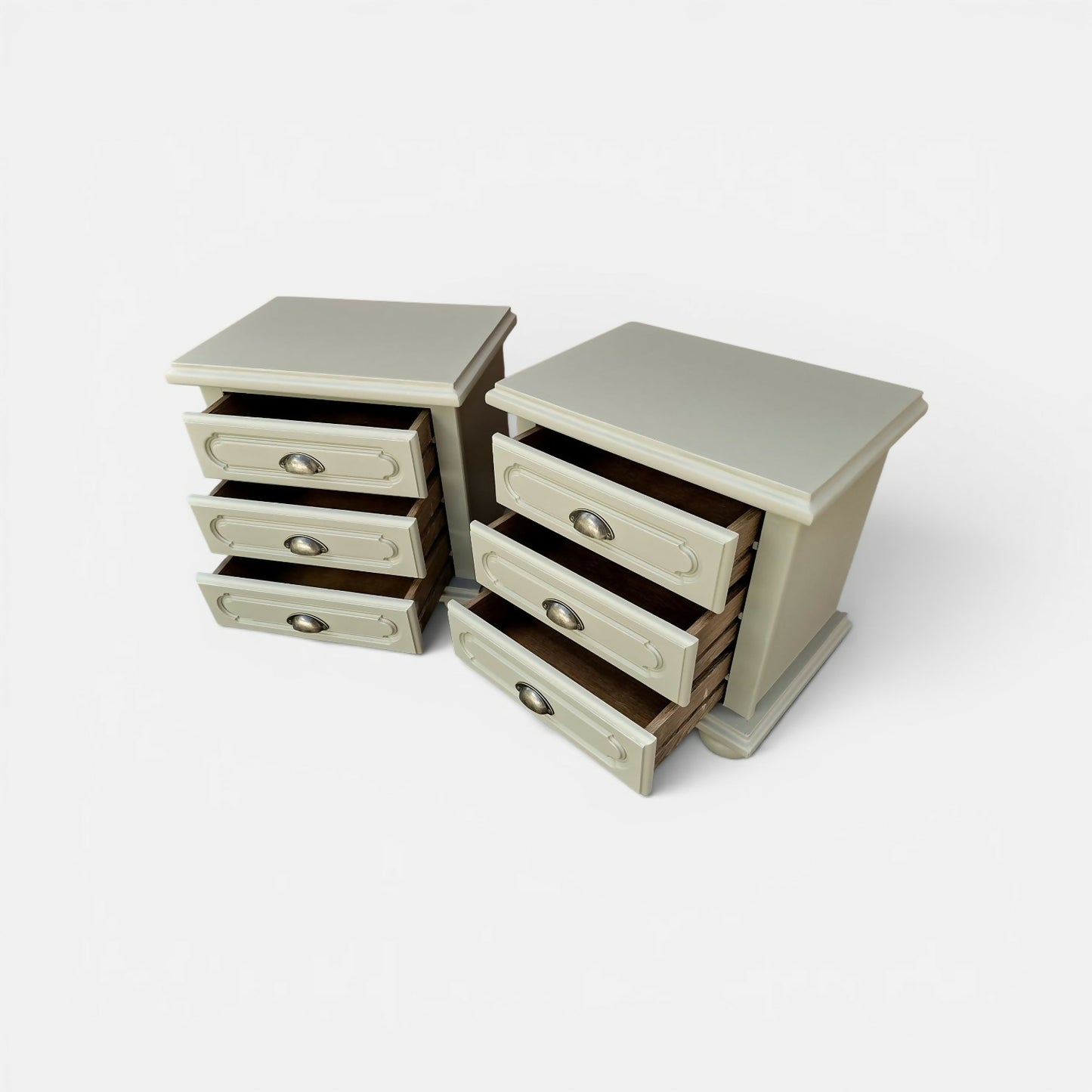 Sage Green Farmhouse Bedside Tables