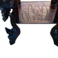 Antique Anglo Asian Ebonised Elephant side table