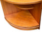 Mid century corner cupboards by Morris of Glasgow